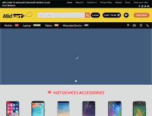 Tablet Screenshot of midkart.com